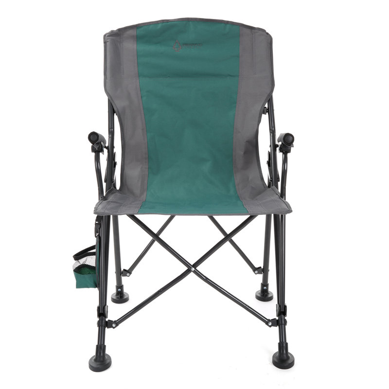 ARROWHEAD Outdoor Heavy Duty Hard Arm Folding Camping Chair with